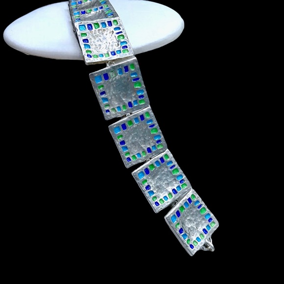 🌺Artisan Sterling Silver Bracelet - Picture 12 of 16